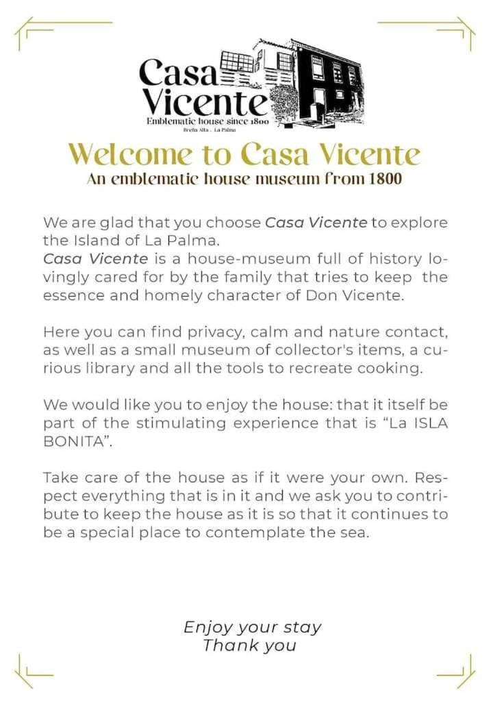 Casa Vicente Vista Al Mar Y Montana Villa Brena Alta Ngoại thất bức ảnh